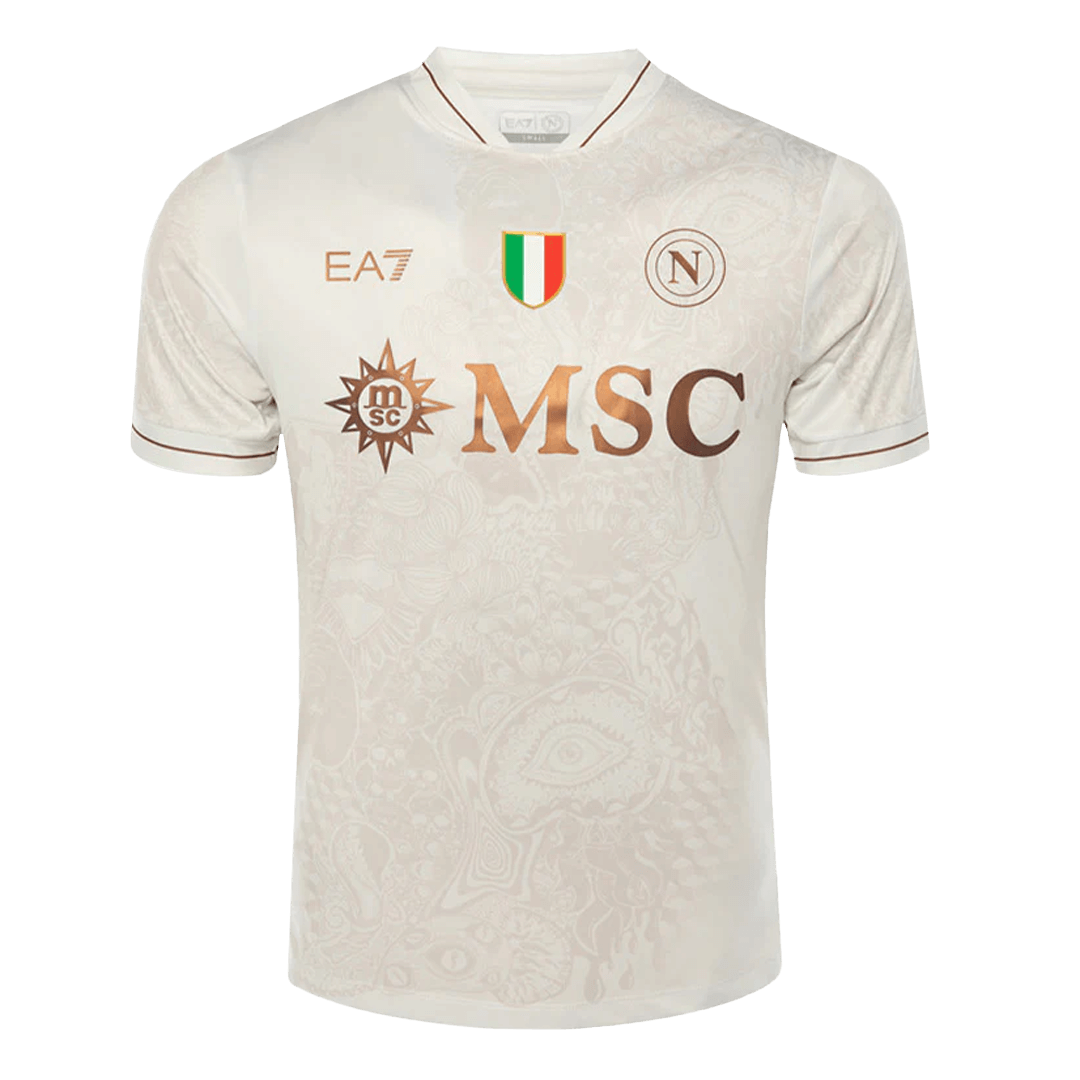Camiseta Napoli 2025/26 Segunda Equipación-Versión Hincha