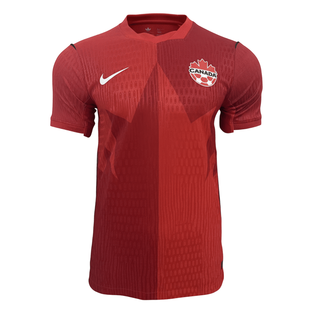 Camiseta Auténtica Canadá 2026 Primera Equipación Copa del Mundo - Versión Jugador