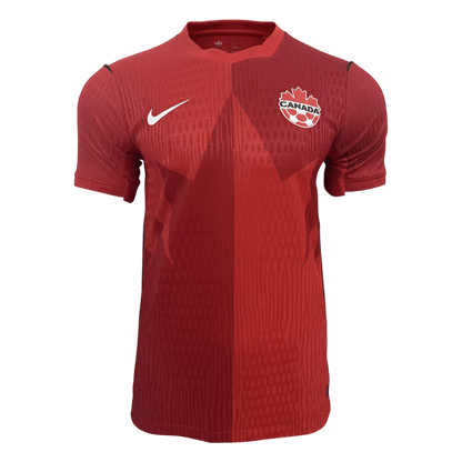 Camiseta Auténtica Canadá 2026 Primera Equipación Copa del Mundo - Versión Jugador