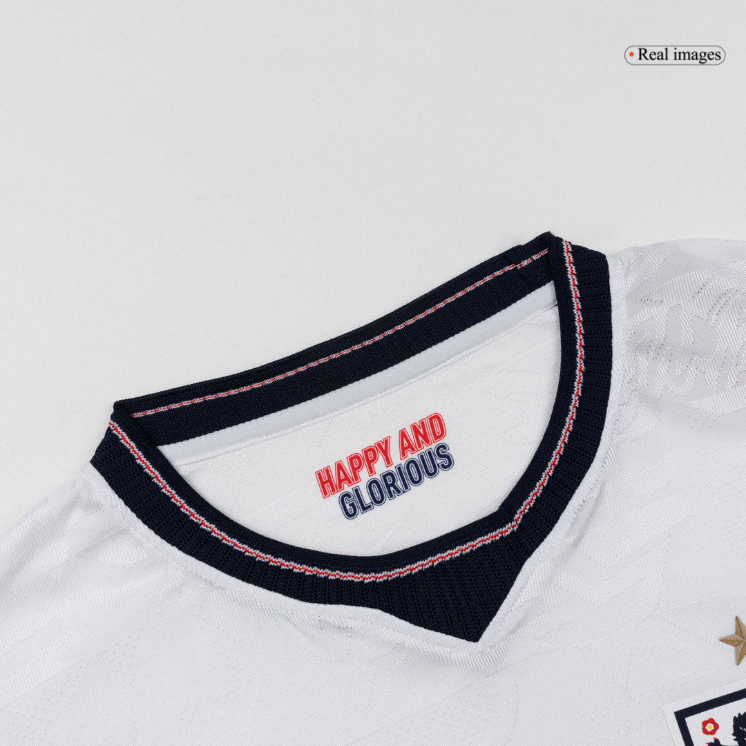Camiseta Auténtica Bellingham #10 Inglaterra 2026 Primera Equipación Copa del Mundo - Versión Jugador - Vista 6