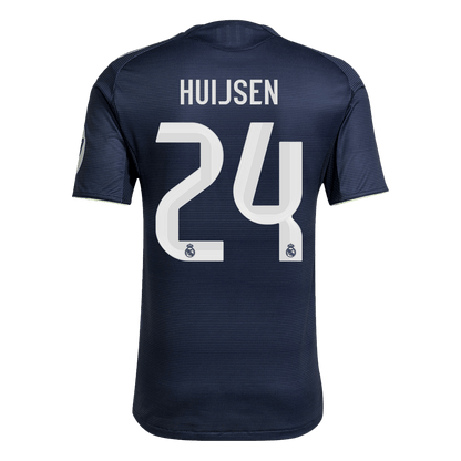 Camiseta Auténtica HUIJSEN #24 Real Madrid 2025/26 Segunda Equipación-Versión Jugador