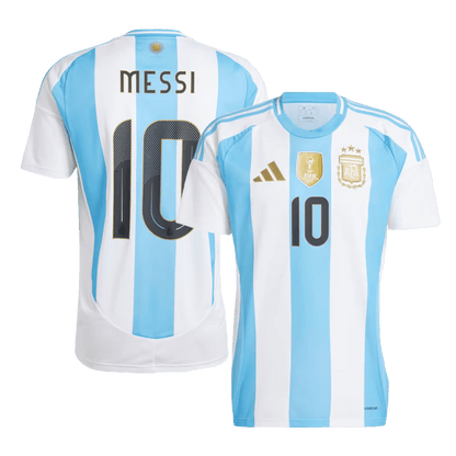Camiseta MESSI #10 Argentina 2024 Primera Equipación Hombre-Versión Hincha