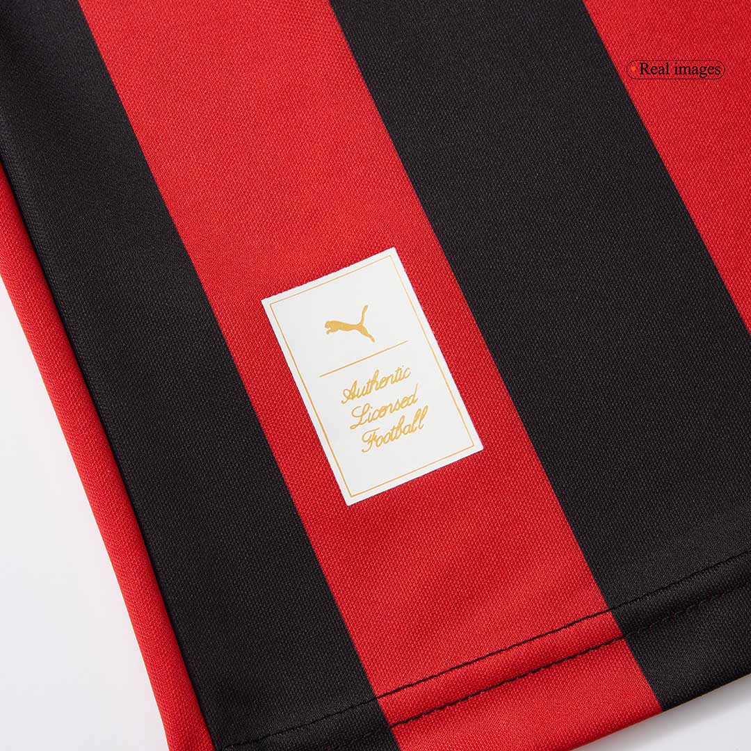 Camiseta AC Milan Aniversario de 125 Años 2024/25 Manga Larga- Versión Hincha