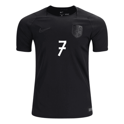 Camiseta SØRLOTH #7 Norway 2026 Segunda Equipación Copa del Mundo - Versión Hincha