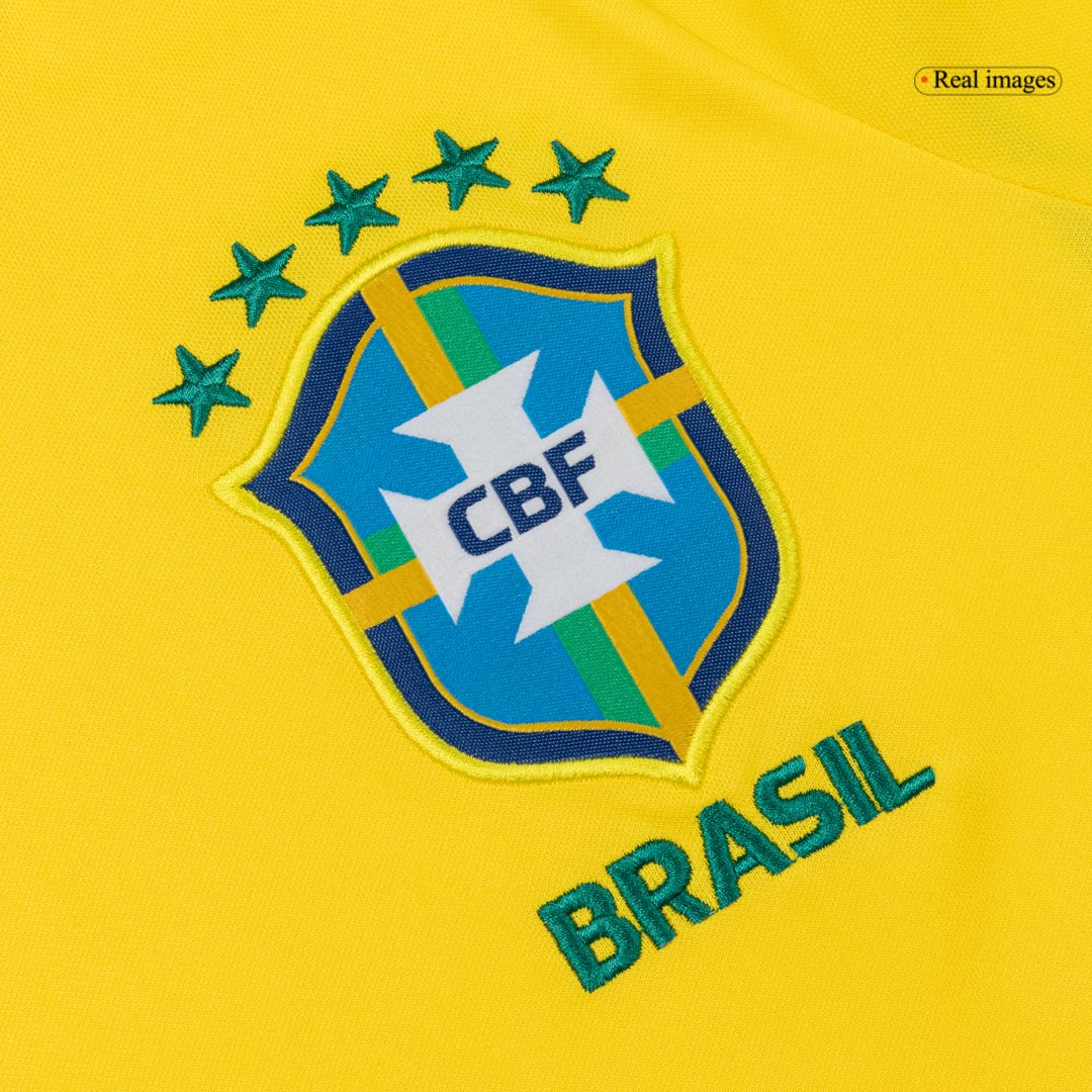 Camiseta MARQUINHOS #4 Brazil 2026 Primera Equipación Copa del Mundo - Versión Hincha