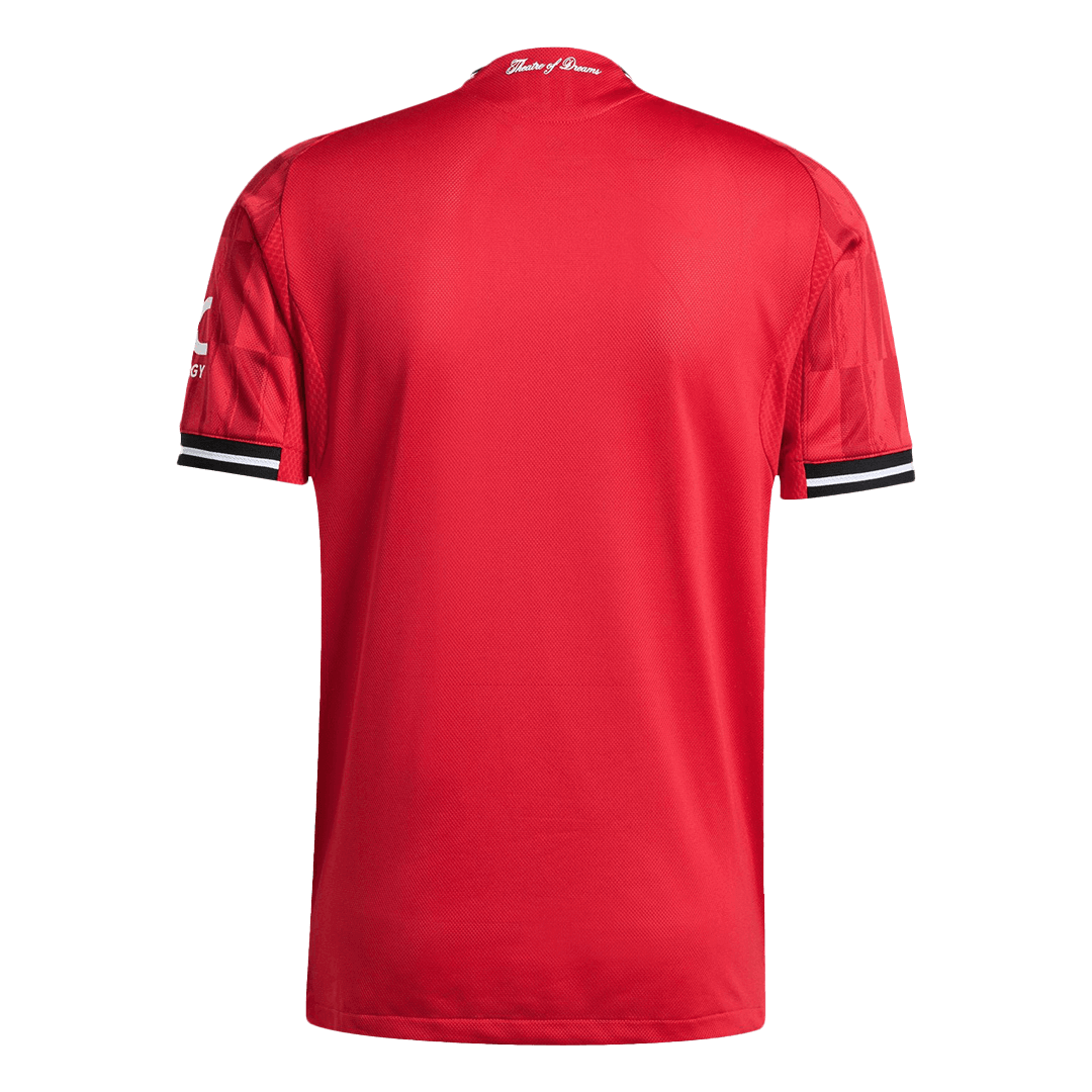 Camiseta Auténtica Manchester United 2025/26 Primera Equipación-Versión Jugador