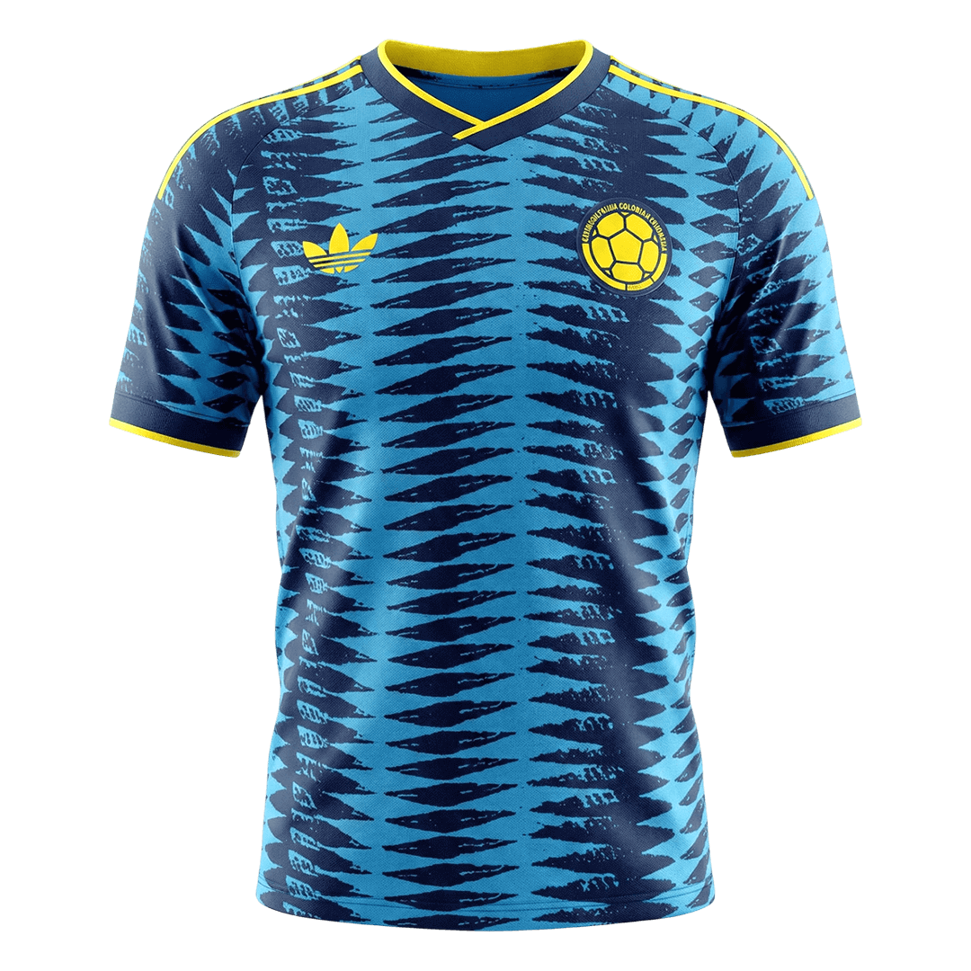 Camiseta Auténtica Colombia 2026 Segunda Equipación Copa del Mundo - Versión Jugador