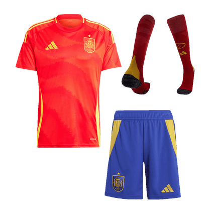 Conjunto Completo España Euro 2024 Primera Equipación Local