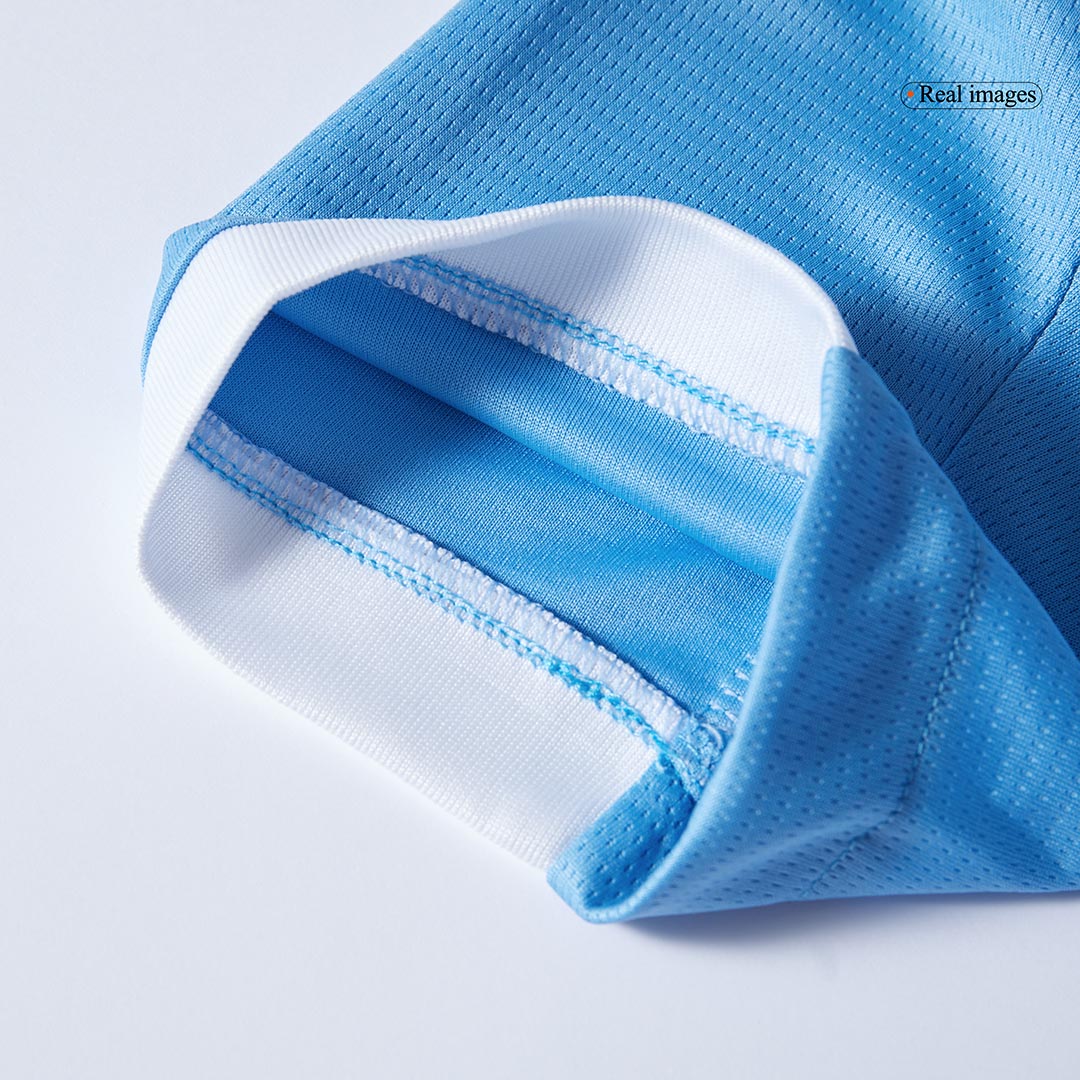 Miniconjunto Manchester City 2025/26 Local Niño (Camiseta + Pantalón Corto)