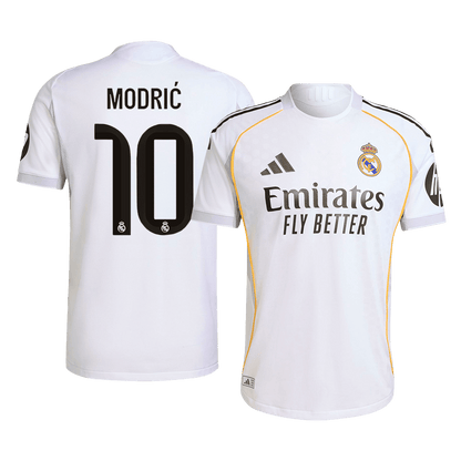 Camiseta Modrić #10 Real Madrid 2025/26 Primera EquipaciÓn Hombre - Versión Jugador