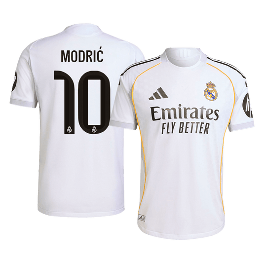 Camiseta Modrić #10 Real Madrid 2025/26 Primera EquipaciÓn Hombre - Versión Jugador