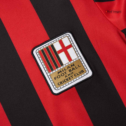 Camiseta AC Milan Aniversario de 125 Años 2024/25 Manga Larga- Versión Hincha