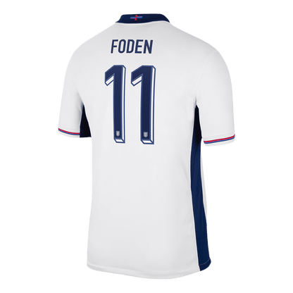 Camiseta FODEN #11 Inglaterra Euro 2024 Primera Equipación Local Hombre-Versión Hincha