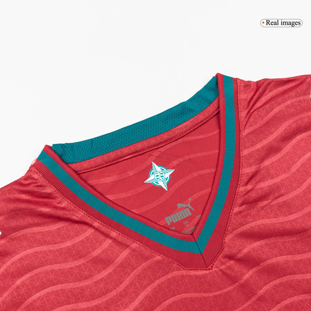 Camiseta Auténtica RÚBEN DIAS #4 Portugal 2026 Primera Equipación Copa del Mundo -Versión Jugador