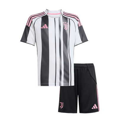 Miniconjunto Juventus 2025/26 Primera Equipación Niño Camiseta+Pantalón Corto