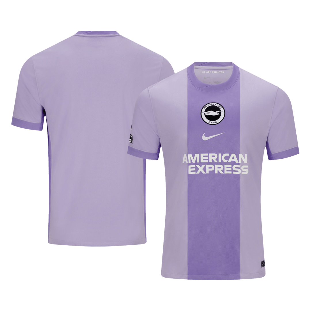 Brighton & Hove Albion Away Soccer Jersey 25/26 Purple