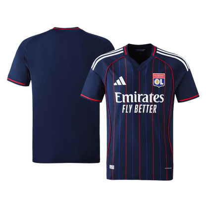 Camiseta Auténtica Olympique Lyonnais 2025/26 Segunda Equipación -Versión Jugador