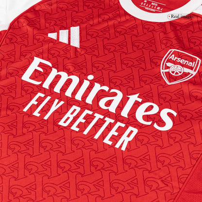 Calidad Premium Camiseta GABRIEL #6 Arsenal 2025/26 Primera Equipación -Versión Hincha