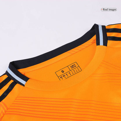 Camiseta Real Madrid 2024/25 Segunda Equipación Manga Larga - Versión Hincha