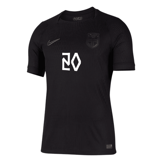 Camiseta Auténtica Nusa #20 Noruega 2026 Segunda Equipación Copa del Mundo - Versión Jugador