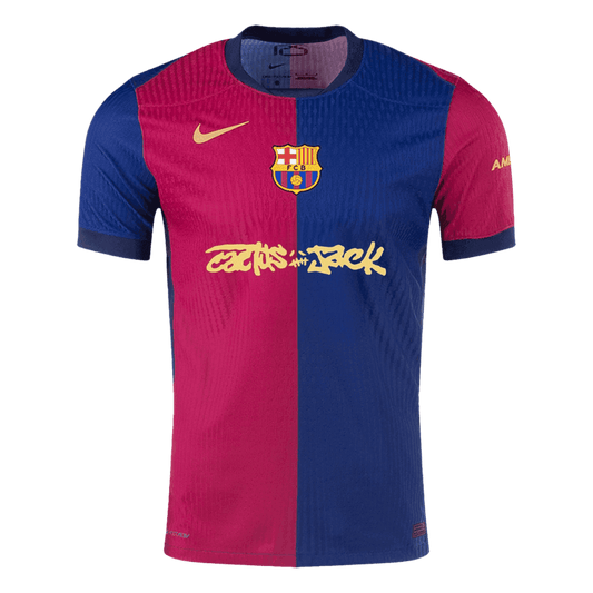 Camiseta Barcelona X Travis Scott 2024/25 Local Hombre - Versión Jugador