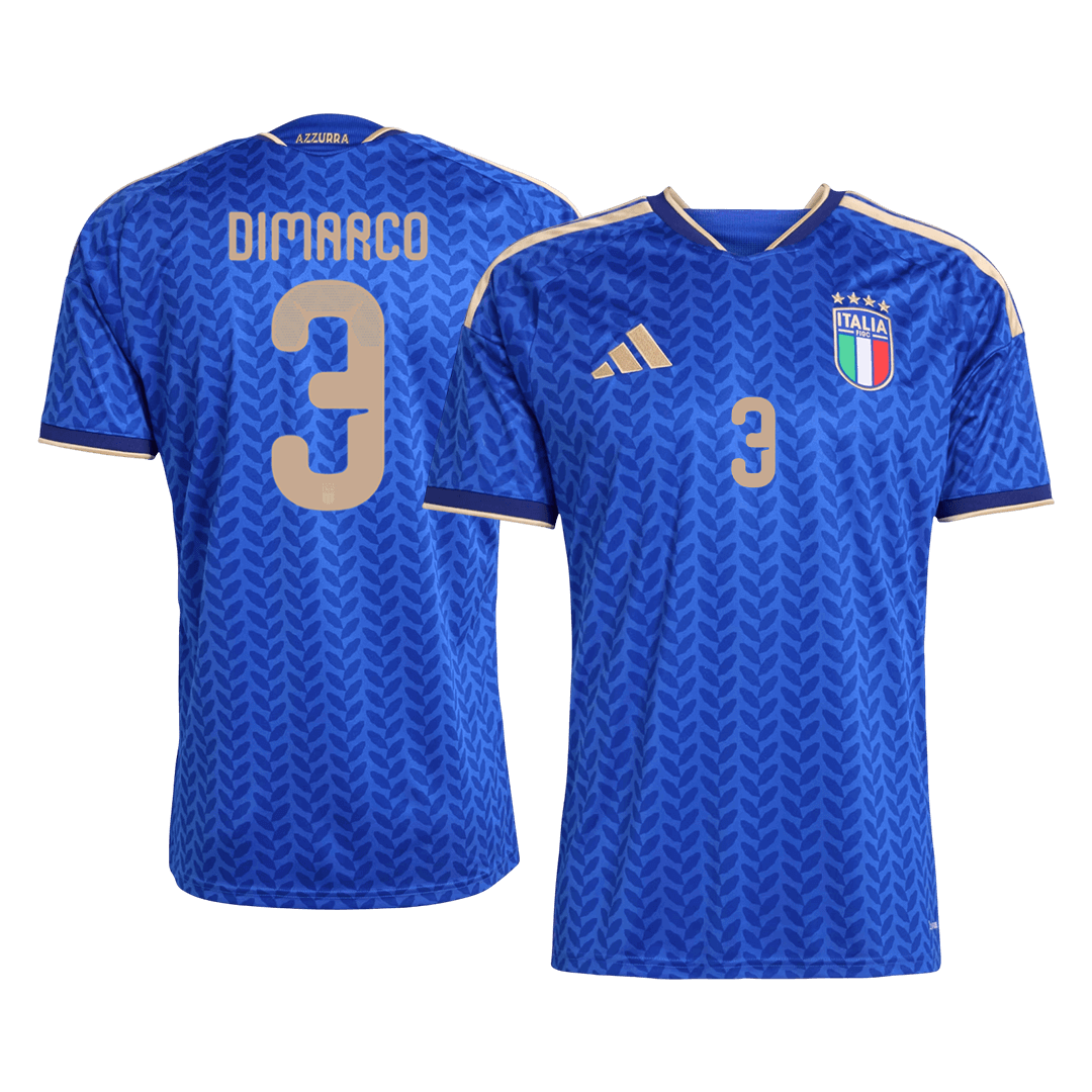 Camiseta Dimarco #3 Italia 2026 Primera Equipación Copa del Mundo - Versión Hincha
