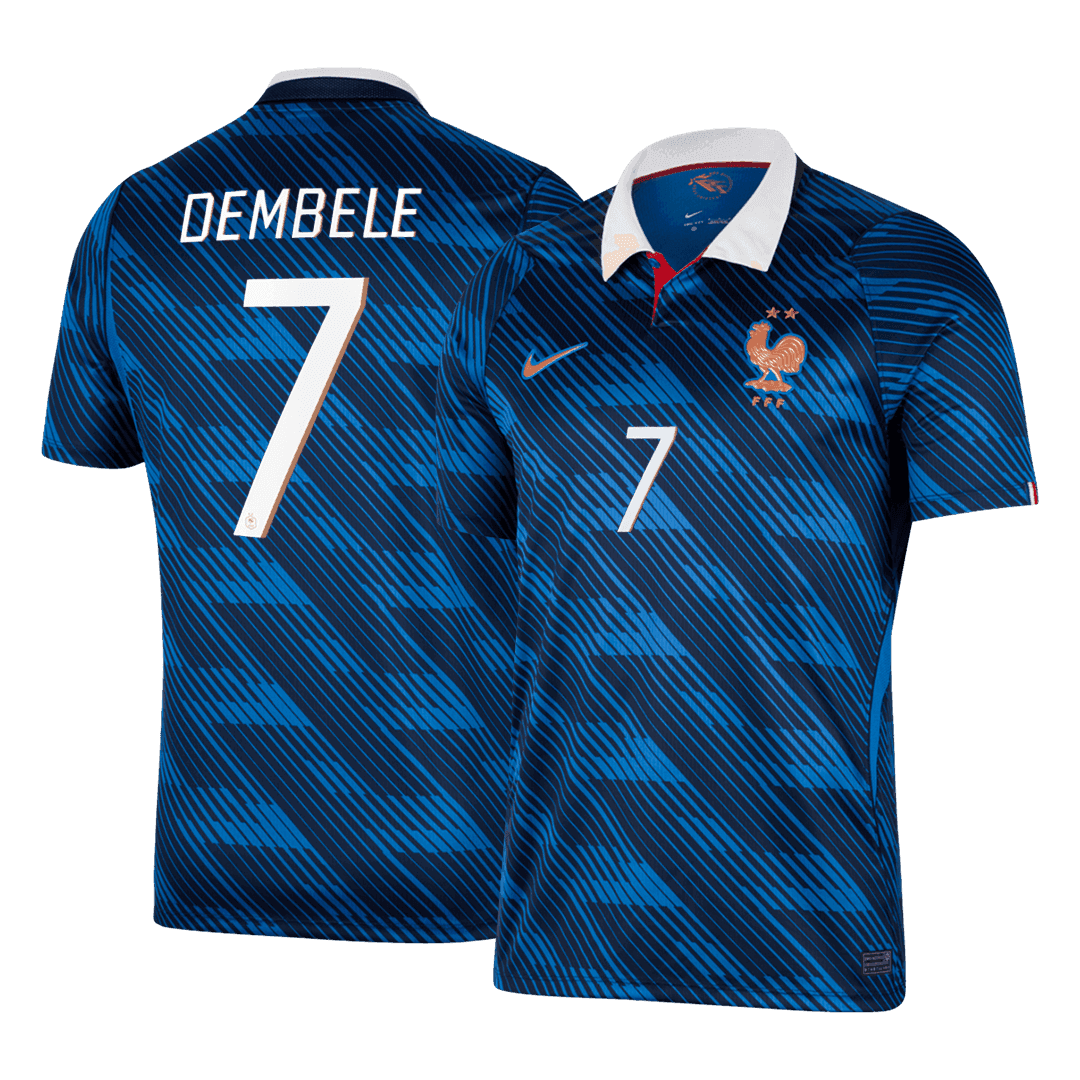 Camiseta Dembele #7 Francia 2026 Primera Equipación Copa del Mundo - Versión Hincha