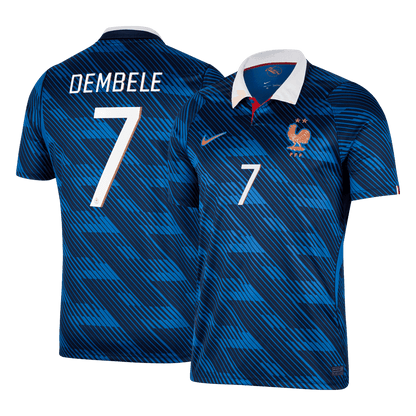 Camiseta Dembele #7 Francia 2026 Primera Equipación Copa del Mundo - Versión Hincha