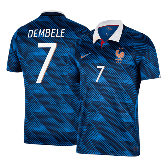 Camiseta Dembele #7 Francia 2026 Primera Equipación Copa del Mundo - Versión Hincha