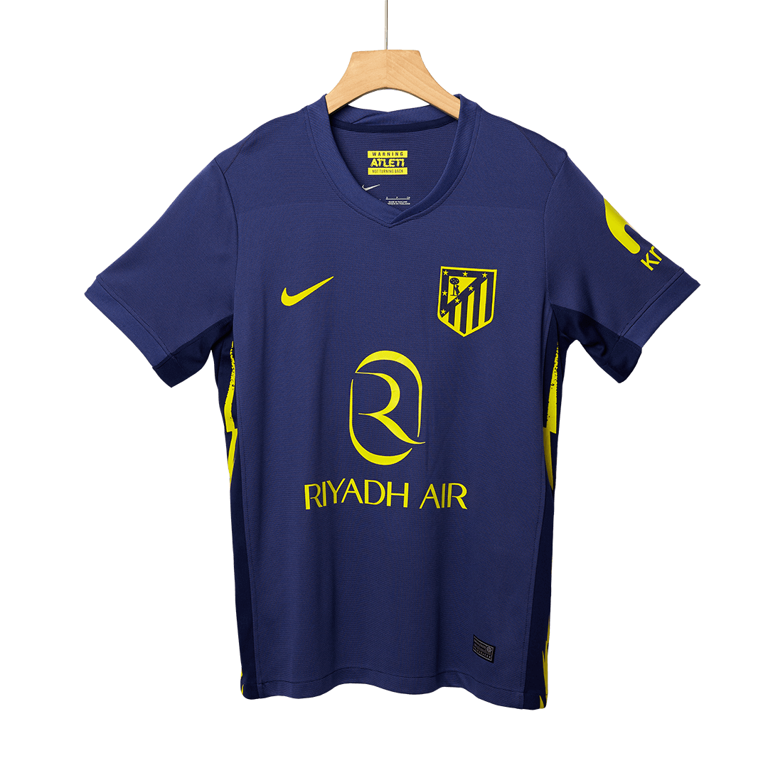 Camiseta Sørloth #9 Atletico Madrid 2025/26 Segunda Equipación - Versión Hincha - Vista 8