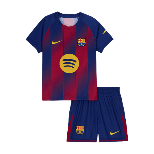 Miniconjunto Barcelona 2025/26 Primera Equipación Niño (Camiseta + Pantalón Corto)