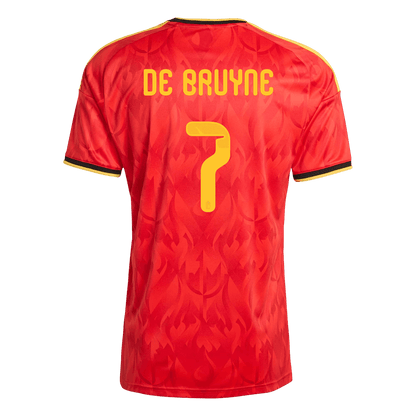 Camiseta De Bruyne #7 Bélgica 2026 Primera Equipación Copa del Mundo - Versión Hincha - Vista 7