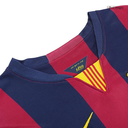 Camiseta Retro 2014/15 NEYMAR JR #11 Barcelona Primera Equipación