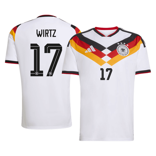 Camiseta Wirtz #17 Alemania 2026 Primera Equipación Copa del Mundo - Versión Hincha
