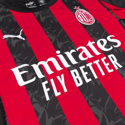 Calidad Premium Camiseta FOFANA #19 AC Milan 2025/26 Primera Equipación -Versión Hincha