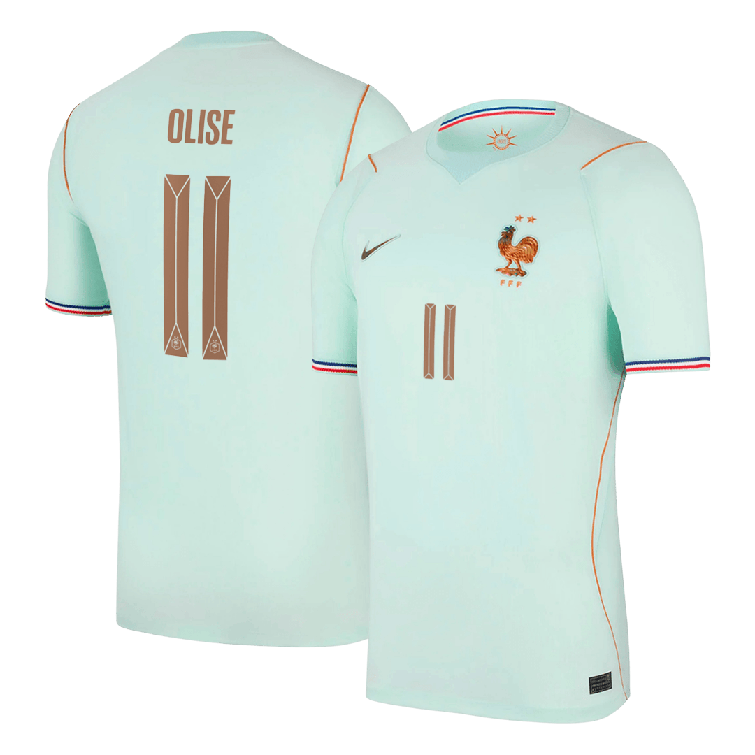 Camiseta Olise #11 Francia 2026 Segunda Equipación Copa del Mundo - Versión Hincha