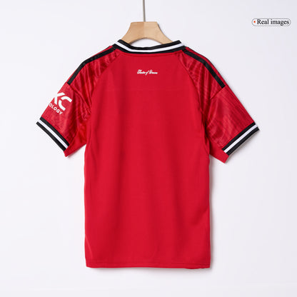 Conjunto Infantil Completo Manchester United 2025/26 Primera Equipación Kids