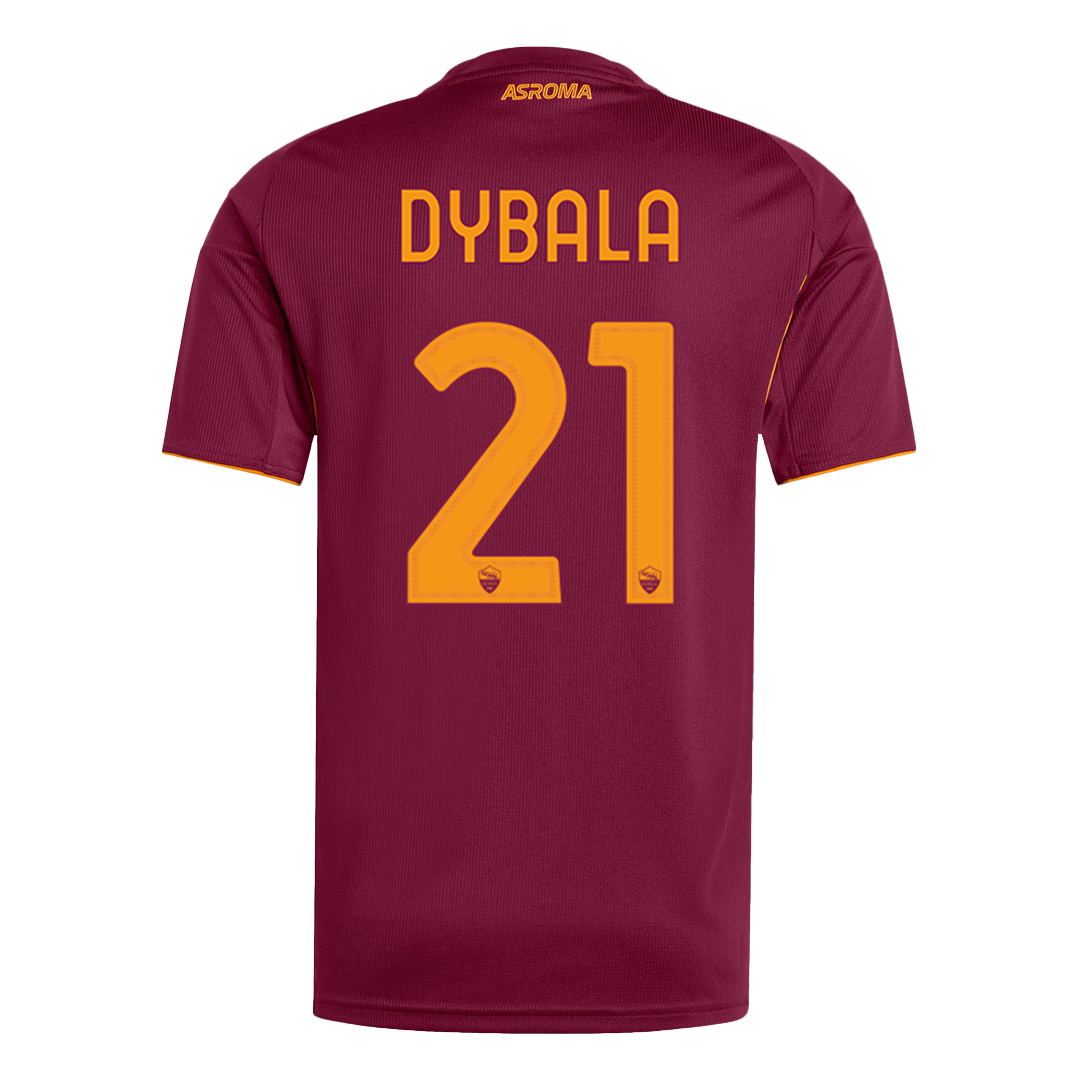 Camiseta Dybala #21 Roma 2025/26 Primera Equipación - Versión Hincha - Vista 9