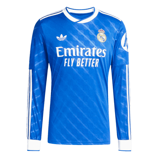 Camiseta Manga Larga Real Madrid 2025/26 Tercera Equipación-Versión Hincha