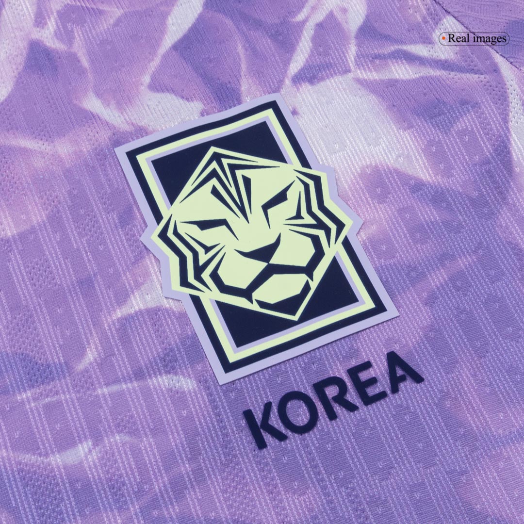 Camiseta Auténtica HEUNGMIN #7 South Korea 2026 Segunda Equipación Copa del Mundo -Versión Jugador