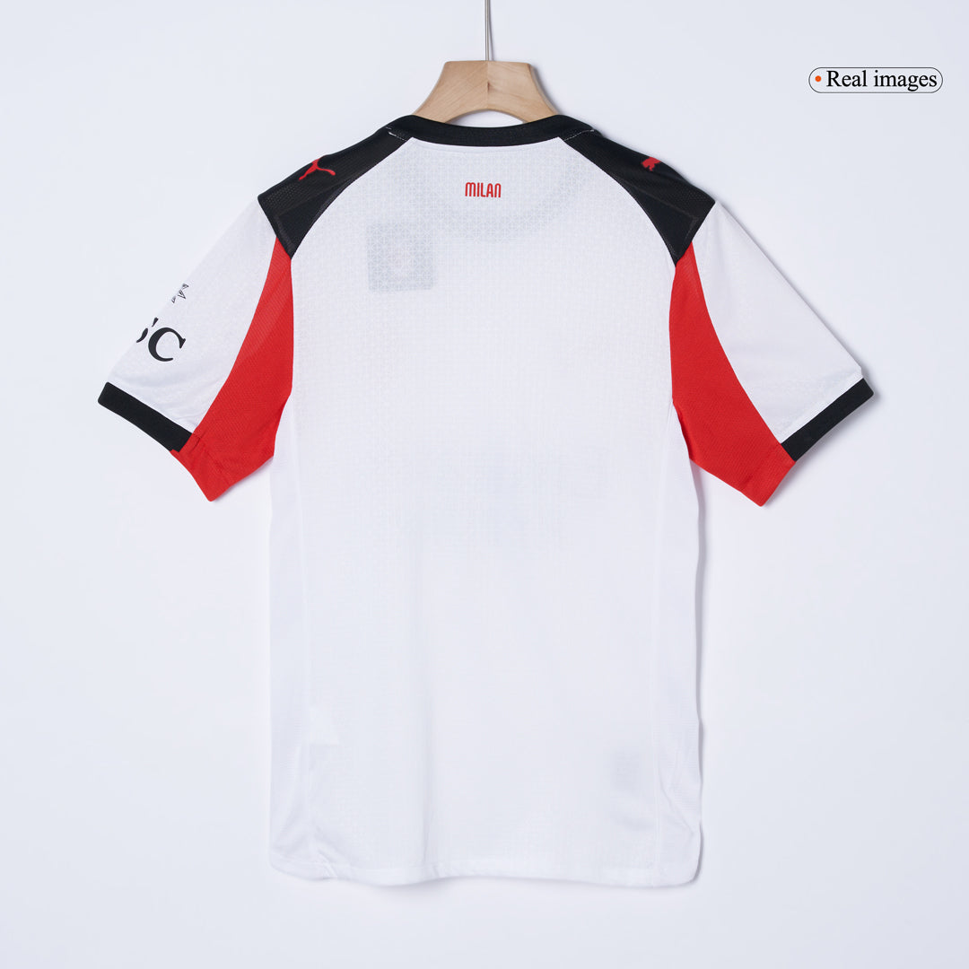 Camiseta Auténtica AC Milan 2025/26 Segunda Equipación-Versión Jugador