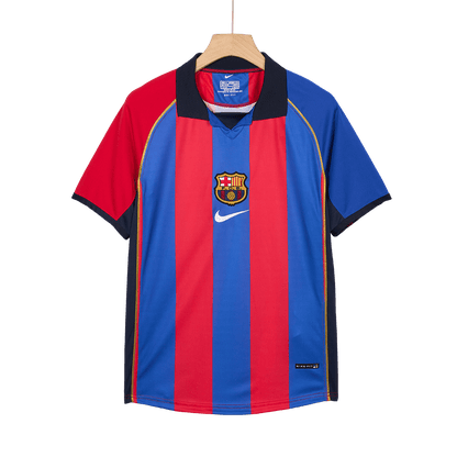 Camiseta Retro 2001/02 Barcelona Primera Equipación