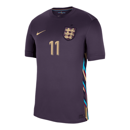 Camiseta FODEN #11 Inglaterra Euro 2024 Segunda  Equipación Visitante Hombre-Versión Hincha