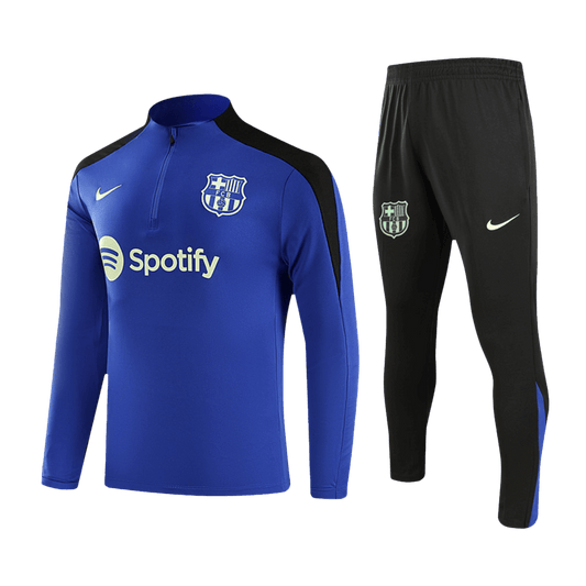 Conjunto Entrenamiento Barcelona 2024/25 Hombre (Chandal de Media Cremallera + Pantalon)