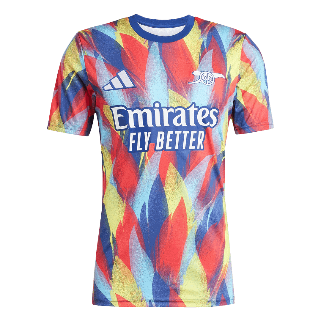 Camiseta Arsenal 2025/26 Pre-Partido-Versión Hincha