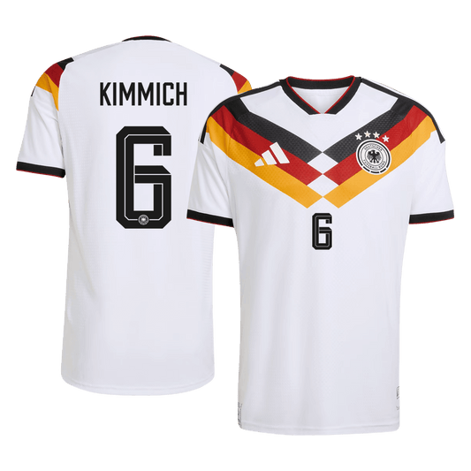 Camiseta Auténtica Kimmich #6 Alemania 2026 Primera Equipación Copa del Mundo - Versión Jugador