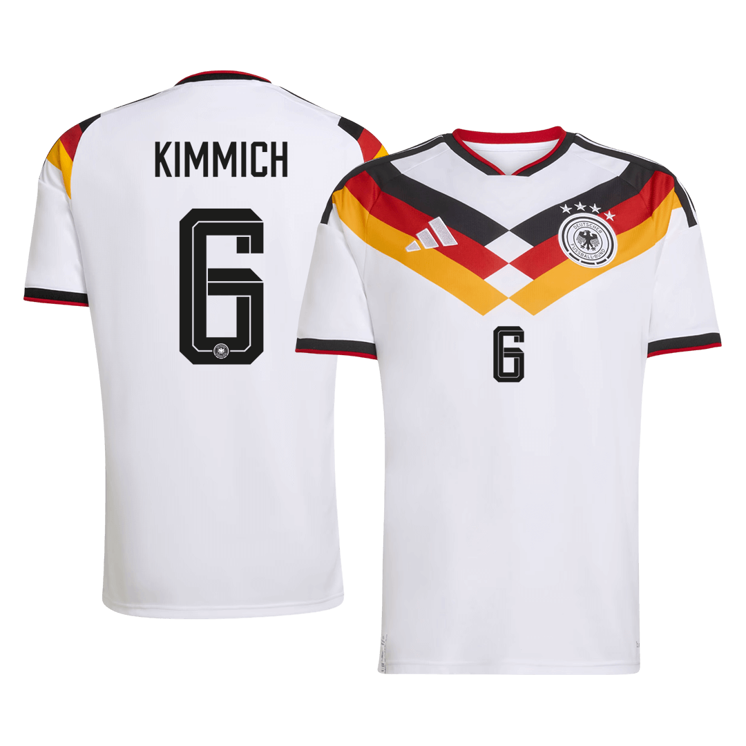 Camiseta Kimmich #6 Alemania 2026 Primera Equipación Copa del Mundo - Versión Hincha