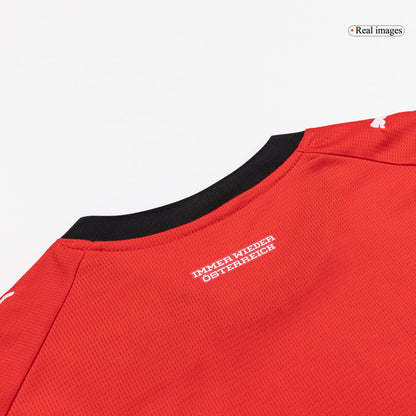Conjunto Infantil Austria 2026 Primera Equipación Copa del Mundo - Vista 4