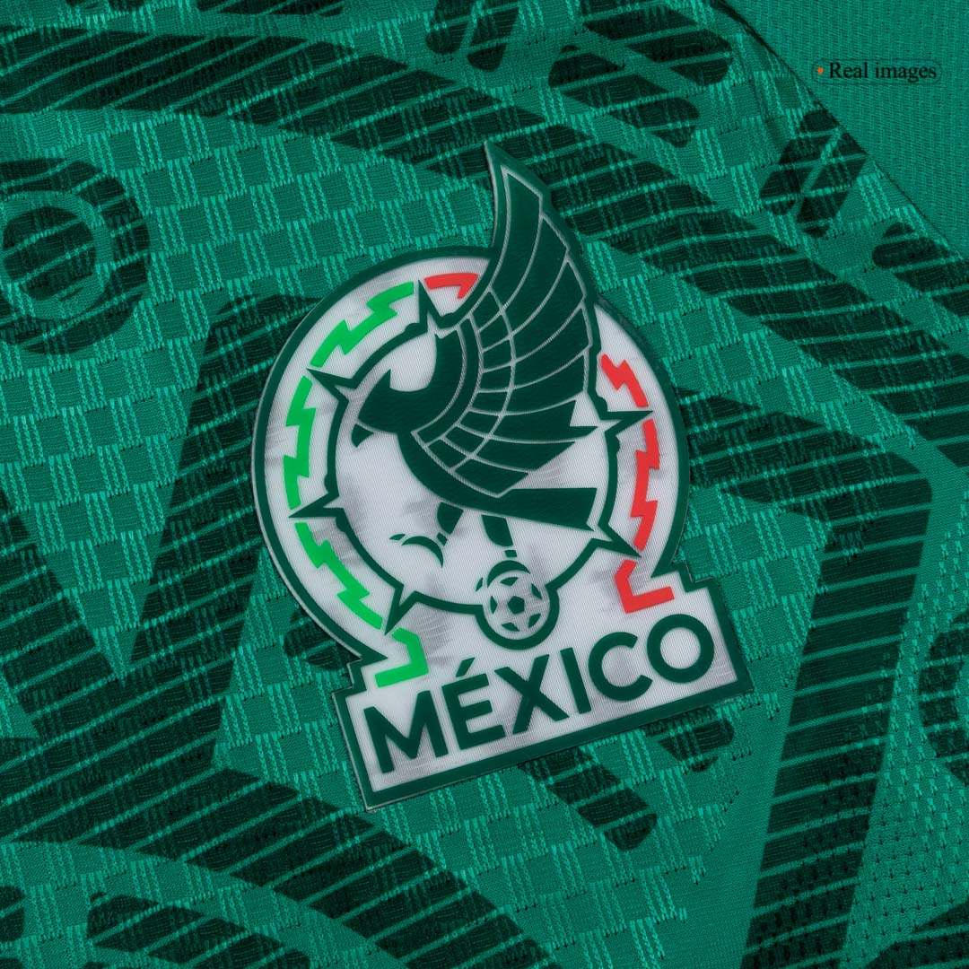 Camiseta Auténtica S. Giménez #11 México 2026 Primera Equipación Copa del Mundo - Versión Jugador - Vista 6