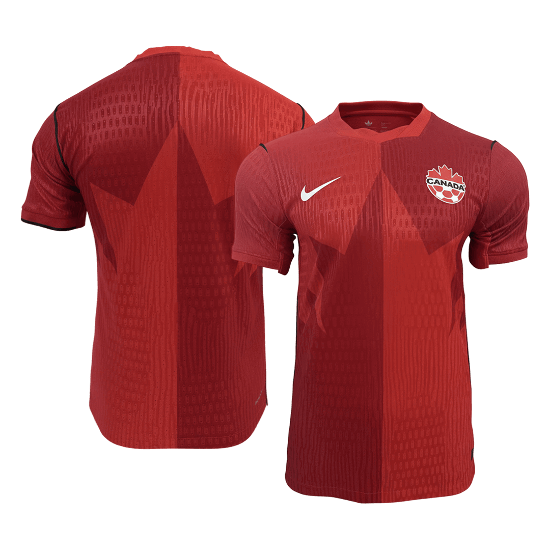 Camiseta Auténtica Canadá 2026 Primera Equipación Copa del Mundo - Versión Jugador
